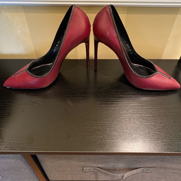 Tom Ford Zipper-Trim Leather 105mm - Picture 2 of 7